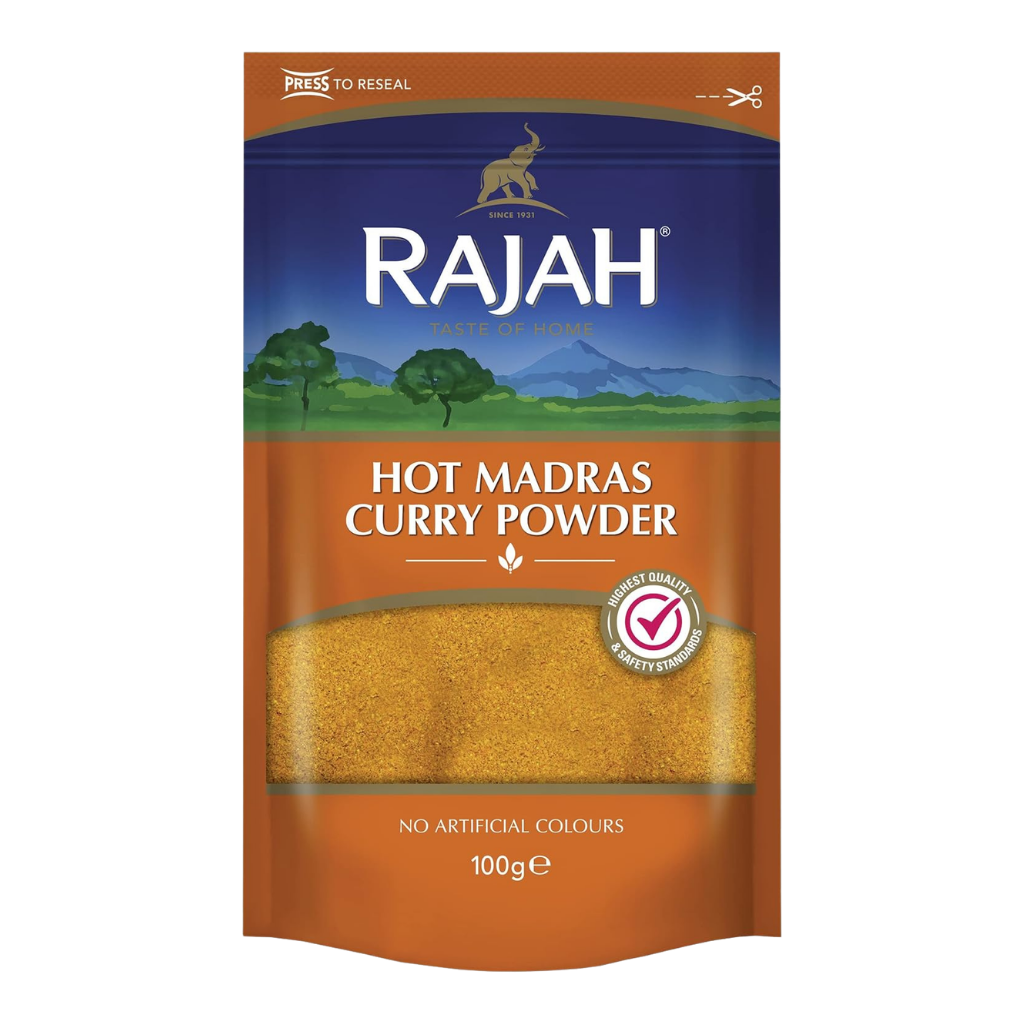 Rajah Hot Madras Curry Powder 100 g buy online USA - 1